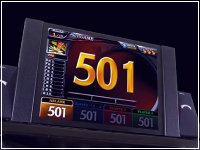 迫力のある19インチ液晶イメージ